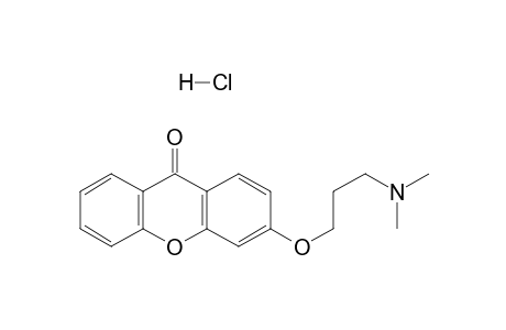 3-(3-(Dimethylamino)propoxy)xanthone hydrochloride