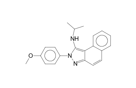 Isopropyl-[2-(4-methoxy-phenyl)-2H-benzo[e]indazol-1-yl]-amine