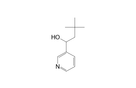 3-Pyridinemethanol, alpha-(2,2-dimethylpropyl)-