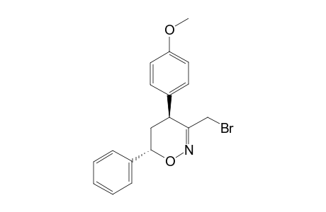 (REL)-(4S,6S)-3-(BROMOMETHYL)-4-(4-METHOXYPHENYL)-6-PHENYL-5,6-DIHYDRO-4H-1,2-OXAZINE