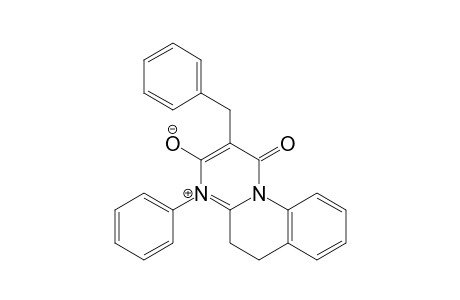 1H-Pyrimido[1,2-a]quinolinium, 2,3,5,6-tetrahydro-1,3-dioxo-4-phenyl-2-(phenylmethyl)-, hydroxide, inner salt