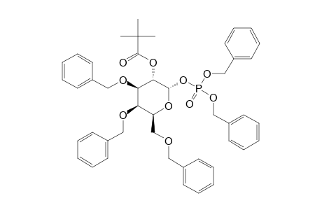 DIBUTYL-2-O-PIVALOYL-3,4,6-TRI-O-BENZYL-ALPHA-D-GALACTOPYRANOSIDE-PHOSPHATE