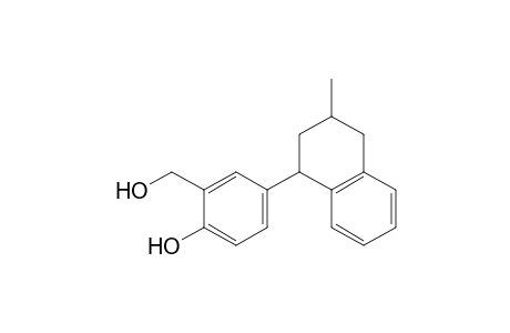 2-(Hydroxymethyl)-4-(3-Methyl-1,2,3,4-tetrahydro-1-naphthyl)phenol
