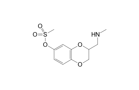 3-[(Methylamino)methyl]-2,3-dihydro-1,4-benzodioxin-6-yl Methanesulfonate