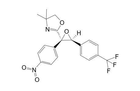 4,4-Dimethyl-2-[(2R,3S)-2-(4-nitrophenyl)-3-[4-(trifluoromethyl)phenyl]-2-oxiranyl]-5H-oxazole