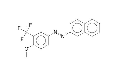 (4-Methoxy-3-trifluoromethylphenyl)naphthalen-2-yldiazene