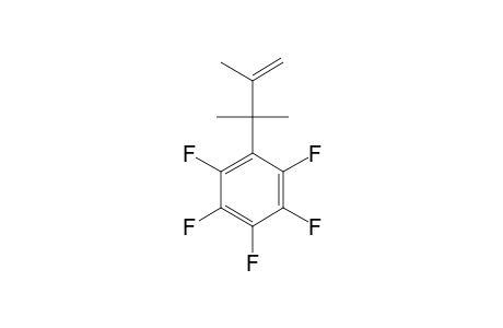1-(2,3-dimethylbut-3-en-2-yl)-2,3,4,5,6-pentafluorobenzene