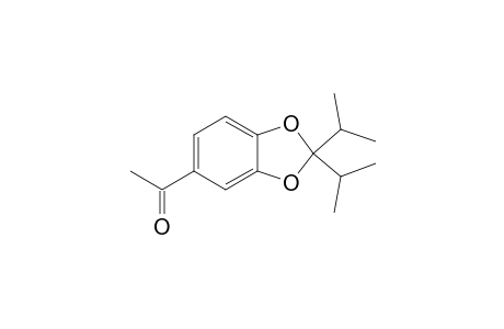 1-(2,2-diisopropyl-1,3-benzodioxol-5-yl)ethanone