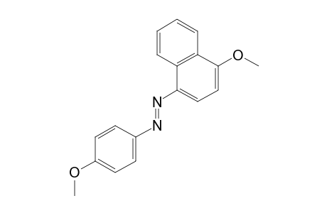 1-METHOXY-4-[(p-METHOXYPHENYL)AZO]NAPHTHALENE