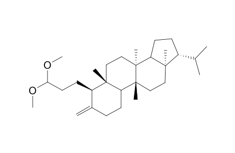 4,23-Binor-3,3-dimethoxy-3,4-secofific-5(24)-ene