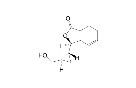 9-[2-(Hydroxymethyl)cyclopropyl]-1-oxacyclonon-6-en-2-one