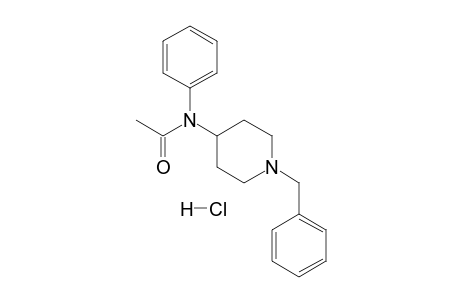 N-Phenyl-N-[(1-phenylmethyl)-4-piperidinyl]acetamide  HC l  inkbr