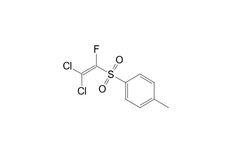 .alpha.-Fluoro-.beta.,.beta.-dichlorovinyl p-tolyl sulfone