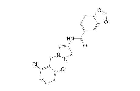 N-[1-(2,6-dichlorobenzyl)-1H-pyrazol-4-yl]-1,3-benzodioxole-5-carboxamide