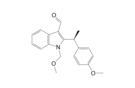 (S)-1-(Methoxymethyl)-2-[1-(4-methoxyphenyl)ethyl]-1H-indole-3-carbaldehyde