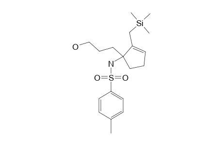 N-[1-(3-HYDROXYPROPYL)]-2-[(TRIMETHYLSILYL)-METHYL]-2-CYCLOPENTEN-1-YL]-4-METHYLBENZENESULFONAMIDE