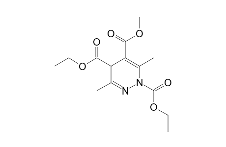 O1,O4-diethyl O5-methyl 3,6-dimethyl-4H-pyridazine-1,4,5-tricarboxylate