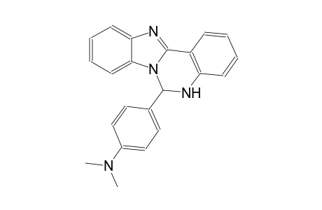 N-[4-(5,6-dihydrobenzimidazo[1,2-c]quinazolin-6-yl)phenyl]-N,N-dimethylamine