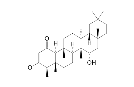 15.alpha.-Hydroxy-3-methoxy-Friedel-2-en-1-one