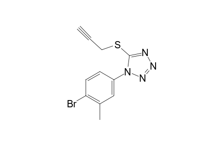 1-(4-bromo-m-tolyl)-5-[(2-propynyl)thio]-1H-tetrazole