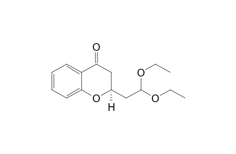 2-(2,2-Diethoxyethyl)-2,3-dihydro-4H-1-benzopyran-4-one