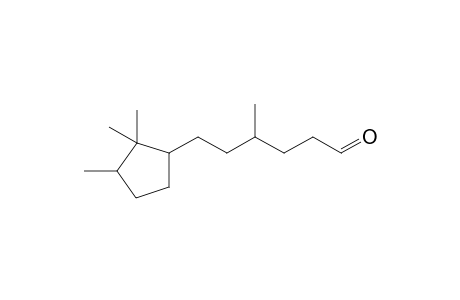 4-Methyl-6-(2,2,3-trimethylcyclopentyl)hexanal