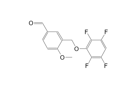 4-methoxy-3-[(2,3,5,6-tetrafluorophenoxy)methyl]benzaldehyde