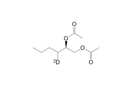 1,2-Hexane-3-d-diol, diacetate, [R-(R*,R*)]-
