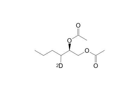 1,2-Hexane-3-d-diol, diacetate, [R-(R*,R*)]-