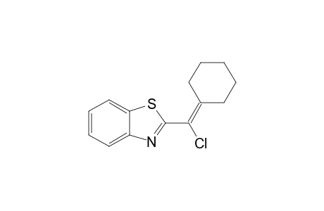 2-(Cyclohexylidenechloromethyl)-1,3-benzothiazole