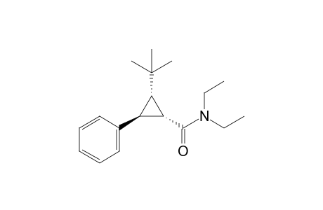 (1S*,2S*,3S*)-2-(tert-Butyl)-N,N-diethyl-3-phenylcyclopropanecarboxamide