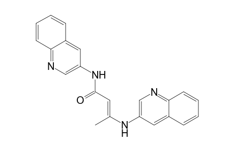 2-Butenamide, N-3-quinolinyl-3-(3-quinolinylamino)-
