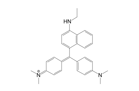 Methaminium, N-[4-[[4-(dimethylamino)phenyl][4-(ethylamino)-1-naphthalenyl]methylene]-2,5-cyclohexadien-1-ylidene]-N-methyl-