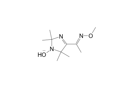 1H-Imidazol-1-yloxy, 2,5-dihydro-4-[1-(methoxyimino)ethyl]-2,2,5,5-tetramethyl-