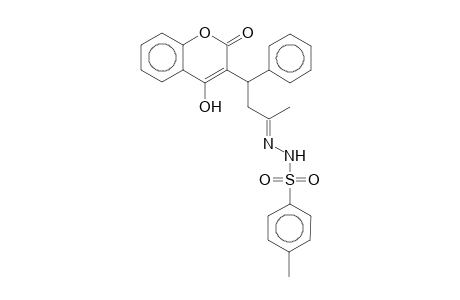 4-Hydroxy-3-[1-phenyl-3-(tosylhydrazono)butyl]coumarin