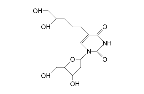 5-(4,5-Dihydroxy-pentyl)-2'-deoxy-uridine
