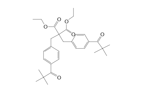 Diethyl bis(4-pivaloylbenzyl)malonate