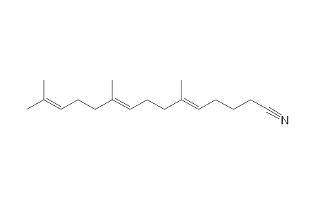 (5E,9E)-6,10,14-Trimethylpentadeca-5,9,13-trienenitrile