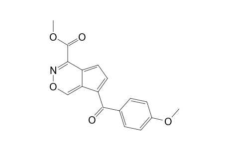 7-(4-Methoxybenzoyl)cyclopenta[d][1,2]oxazine-4-carboxylic acid methyl ester