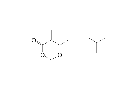 1,3-DIOXAN-4-ONE, 2-(1,1-DIMETHYLETHYL)-6-METHYL-5-METHYLENE-, cis-(.+-.)-