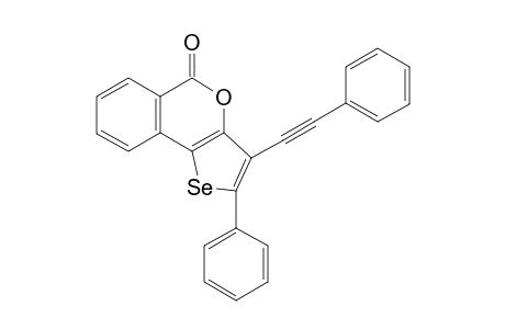 2-Phenyl-3-(phenylethynyl)-5H-selenopheno[3,2-c]isochromen-5-one