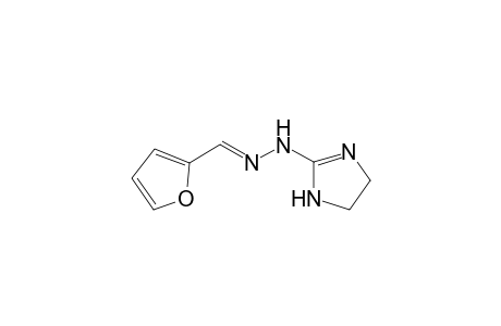 Furan-2-carboxaldehyde, (2-imidazolin-2-yl)hydrazone