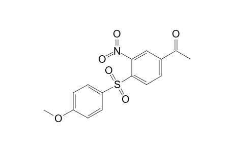 4-Methoxyphenyl 4-acetyl-2-nitrophenyl sulfone