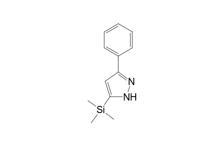 3-Phenyl-5-trimethylsilyl-1H-pyrazole