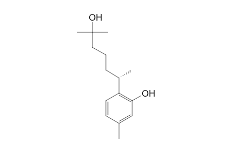 (S)-2-(6-hydroxy-6-methylheptan-2-yl)-5-methylphenol