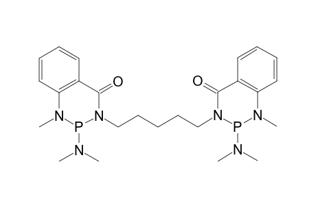 3,3'-(pentane-1,5-diyl)bis(2-(dimethylamino)-1-methyl-2,3-dihydrobenzo[d][1,3,2]diazaphosphinin-4(1H)-one)