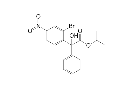iso-Propyl .alpha.-hydroxy-.alpha.-(2-bromo-4-nitrophenyl)phenylacetate