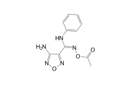 N'-(Acetyloxy)-4-amino-N-phenyl-1,2,5-oxadiazole-3-carboximidamide