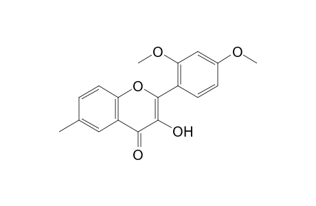 2',4'-Dimethoxy-3-hydroxy-6-methylflavone
