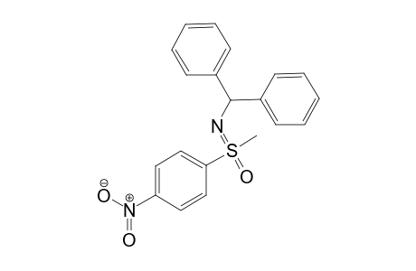 N-Diphenylmethyl-S,S-methyl(4-nitrophenyl)sulfoximine